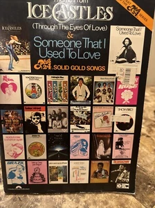 Vtg 1981 Theme from Ice Castles Sheet music Book Solid Gold Songs - Foto 1 di 4