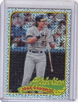 2024 Topps #2T89C-46 Jose Canseco 1989 Topps Baseball 35th Anniversary Chrome - Image 1 of 2