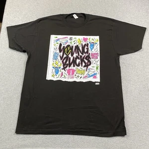 Maglietta All Elite Wrestling Uomo XL Young Bucks Doodles Art Stampa Grafica T-shirt AEW - Foto 1 di 11