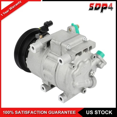 Compresor de aire acondicionado para Hyundai Accent Dodge Attitude 1,6 L 2007-2009 2010 2011 Foto 1 de 4