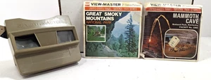 Juegos de 3 discos GAF View-Master vintage de 1970 y 2 paquetes de parques nacionales de 1977 - Imagen 1 de 16