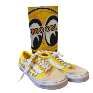 Zapatillas Vans x Mooneyes Talla 8.5 8H Old Skool con CAJA - Imagen 1 de 9