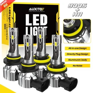 Kit de bombillas LED de 2 lados 9005 H11 haz alto/bajo brillante 6500K blanco 88000LM - Imagen 1 de 14