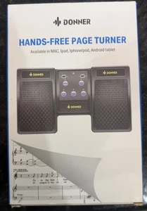 Donner Hands Free Page Turner pedal for Mac IPad iphone/pod Android - Picture 1 of 11