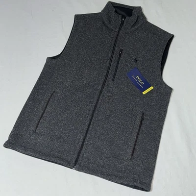 Chaleco Polo Ralph Lauren Para Hombre S Performance Polar Windsor Brezo Forrado $125 Nuevo con Etiquetas Foto 1 de 4