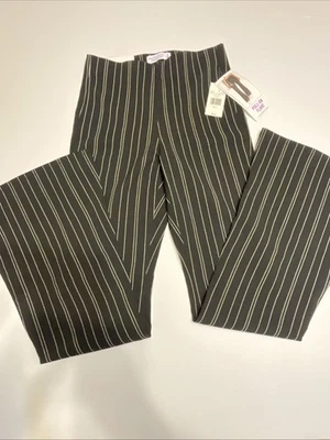 Vanilla Star. Women’s Small. Juniors. Pull On Flare Black. White Stripes. New - Image 1 of 4