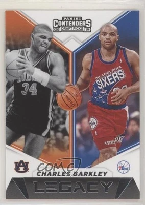 Panini Contenders Draft Picks Legacy Charles Barkley #13 2019-20 Salón de la fama Foto 1 de 2