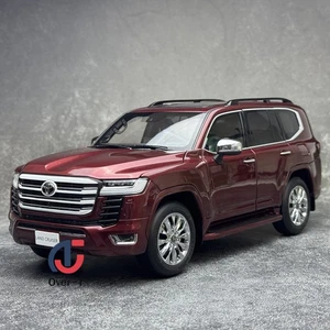 LCD 1/18 Toyota Land Cruiser LC300 ZX Red Alloy Car Model - Picture 1 of 13