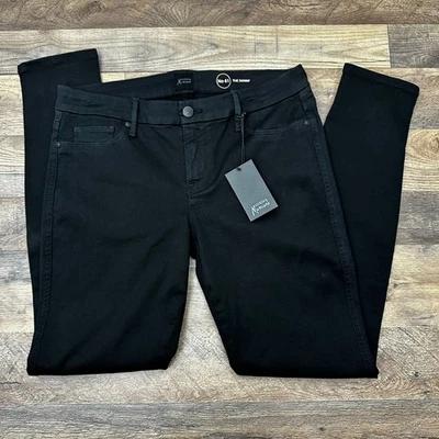 NWT GUESS By MARCIANO Black Pants No 61 The Skinny Womens Size 29 Stretch - Image 1 of 4