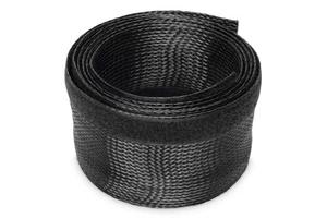 Digitus Cable Guide, polyester, Black, Normal - Afbeelding 1 van 5