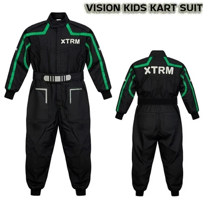 XTRM Kids MX Kart Race Suit Off Road Motocross Quad Dirt PIT Bike Junior Cub Overalls