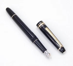 Montblanc Meisterstuck Classique P145 Fountain Pen Gold Nib 14k 585 - Picture 1 of 12