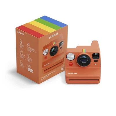 Polaroid Now+ Generation 3 – Sofortbildkamera mit Bluetooth-Verbindung Orange - Bild 1 von 4