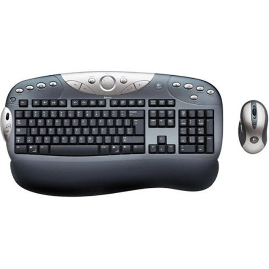 Logitech Bluetooth Cordless Desktop MX Keyboard/Mouse - US English (967301-0403) - Image 1 of 1