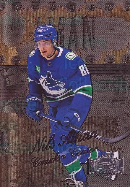 2022-23 Metal Universe Retro #44 Nils Aman - Image 1 of 1