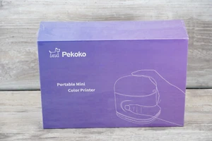 PEKOKO K1 Portable Mini Color Printer Handheld Wireless Bluetooth Color: White - Picture 1 of 4