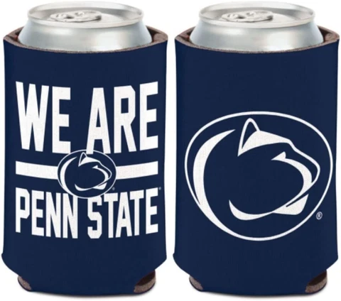 Penn State Nittany Lions Slogan Design NCAA Can Cooler 12oz Collapsible Koozie Cover
