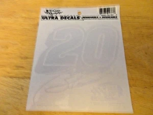 TONY STEWART #20 WINDOW CLING STICKER NEW NASCAR THE HOME DEPOT JOE GIBBS RACING - Picture 1 of 2