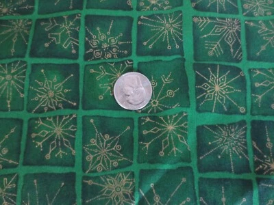 4383. Fabric-Quilt SEASON'S GREETINGS Craft, Quilt COTTON FABRIC-43.5" x 7/8 yd. - Image 1 of 4