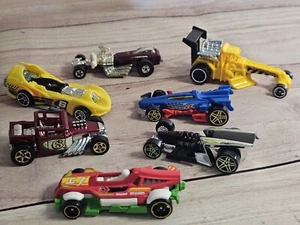 Hot Wheels 7 Piece Volcano Z Hot Rod Fantom City Works Bone Shaker - Picture 1 of 8