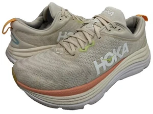 Hoka One One Gaviota 5 Womens 10 B Beige Peach Road Running Shoes - Picture 1 of 8