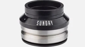 Cuffia integrata Sunday - 1-1/8", 5 mm, nera cuscinetti sigillati di alta qualità - Foto 1 di 1