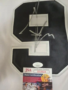 TONY PARKER SIGNED AUTHENTIC FINALS SPURS JERSEY, JSA COA, PERFECT 10 AUTOGRAPH - Picture 1 of 8