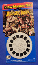 Rare full Color #4150 Jurassic Park 1st Movie view-master 3 Reels Blister Pack