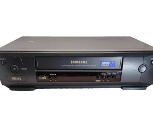 Samsung VR3609C VCR VHS Player – Auto Clock Set – Tested – Black – FAST SHIPPING - Foto 1 di 5