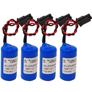 4 Pack Replace BR2/3A-AB/3.0V PLC Battery for 1756-BA2 1747-BA CNC Machine US - Picture 1 of 6