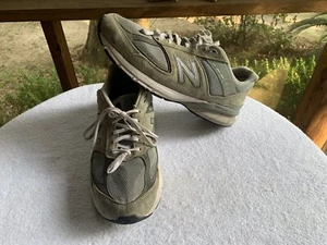 New Balance Shoes Men's 12 EEEE 990V5 Gray White USA Made Running Shoes M990GL5 - Picture 1 of 14