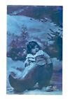 Early 1900's RPPC Baby Sitting In a Large Shoe Prop, Leo Paris 5142 - Unposted