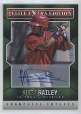 2014 Elite Extra Edition Status Emerald Die-Cuts Signatures /25 Matt Railey Auto