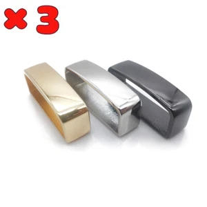 3X Solid Brass Belt Strap Loop Buckle Keeper DIY Leather Craft Metal Accessori ❶ - Bild 1 von 10