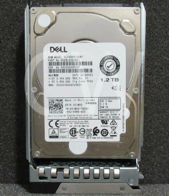 01M0D AL15SEB120NY DELL 1.2TB 10K RPM 12Gb 2.5" SAS HDD R240 R340 R440 R540 - Image 1 of 4