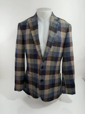J. Blazer LANA CREW - LUDLOW / MAGEE DONEGAL IRLANDA Slim 39 R Tweed a Cuadros Foto 1 de 4