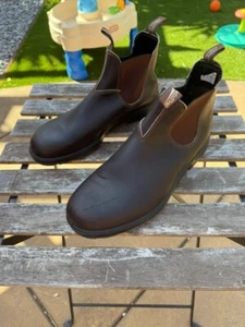 Blundstone Original #500 Chelsea Boots - Stout Brown, Men's Size 13 - Picture 1 of 10