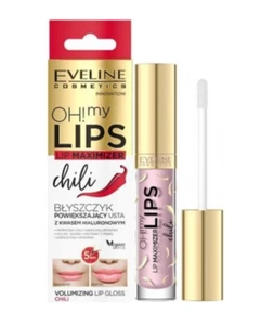 Eveline natural moisturizing and magnifying pink lip gloss pink shade 4.5 ml - Picture 1 of 1