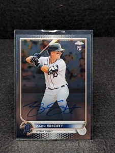 Zack Short 2022 Topps Chrome RC Auto #RA-ZS Used - Picture 1 of 1