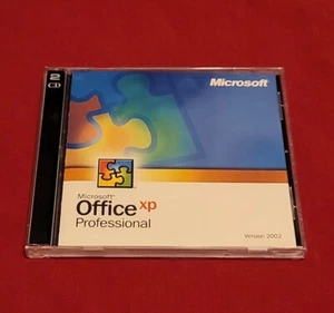 Microsoft Office XP Professional Version 2002 Complete 2 Disc Edition - Picture 1 of 7