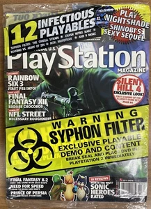 Official PlayStation Magazine Issue - Syphon Filter Demo, Silent Hill 4, Rainbow - Picture 1 of 2