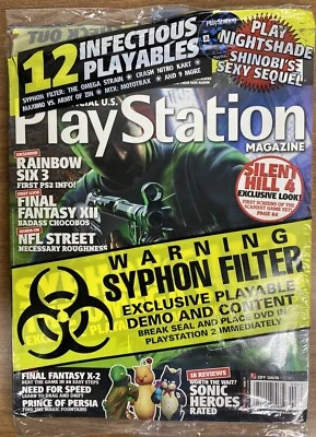 Official PlayStation Magazine Issue - Syphon Filter Demo, Silent Hill 4, Rainbow - Image 1 of 2
