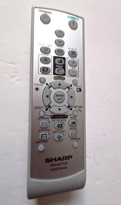 Controle Remoto Projetor SHARP GA837WJSA - OEM - Original de Fábrica - Usado, Testado, Funciona - Imagem 1 de 3