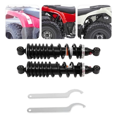 Rear Shock Absorbers Left & Right For Kawasaki Bayou 88-2002 220/ 2003-11 250 - Imagem 1 de 4