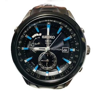 Working SEIKO Astron SBXA009 GPS Solar Watch 47mm 16.5mm Thick Radio Control - Picture 1 of 12