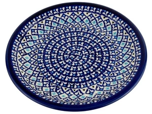 Polnische Keramik Abendessen Mittagessen Teller 9,5 Zoll Durchmesser Zaklady Boleslawiec - Bild 1 von 3