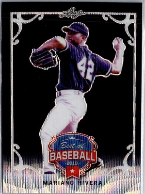 Mariano Rivera 2019 Leaf Best Of Baseball Black New York Yankees /7 - Image 1 of 2