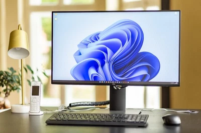 Dell UltraSharp U2719D 27" Widescreen LCD Bildschirm, top Zustand, wie neu - Bild 1 von 4