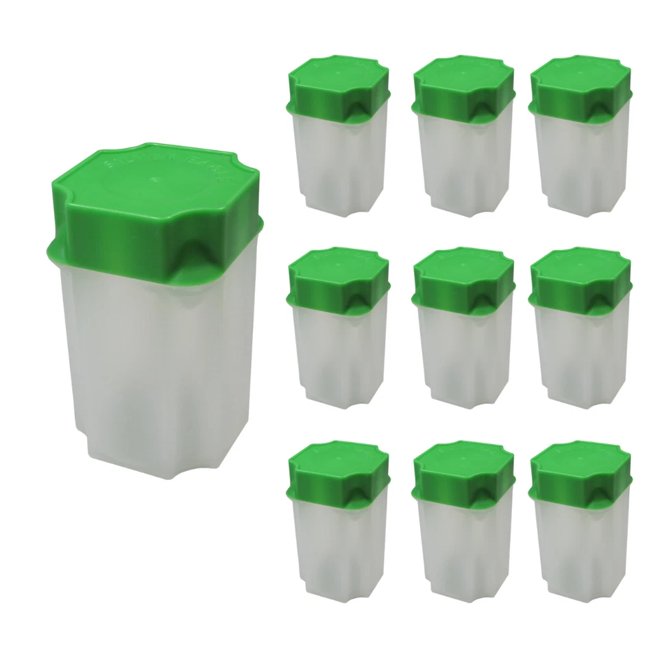 5 Square Coin Tubes for American Silver Eagle 40.6 Mm Diameter by Guardhouse