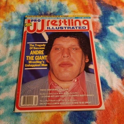 Revista Pro-Wrestling Illustrated mayo 1988 ANDRE EL GIGANTE póster + estilo Foto 1 de 4